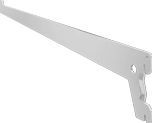 Suporte Aco Cremalheira Versatil Branco 200mm