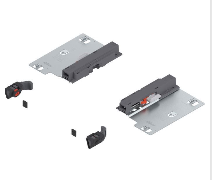 Kit Abertura Tip On para Corrediça Blum Tandem Plus | Extensão Total | Direita e Esquerda