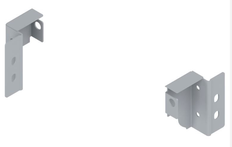 Adaptador para Traseira em Madeira - Para Gaveta Tandembox - Par