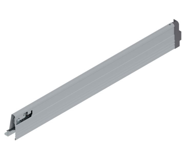 Lateral Direita p/ Gaveta Tandembox Plus Baixa 650mm - Cinza