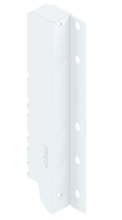 Adaptador Traseiro Alto para Gaveta Tandembox Alta - Branco - Lado Esquerdo - 01 unidade