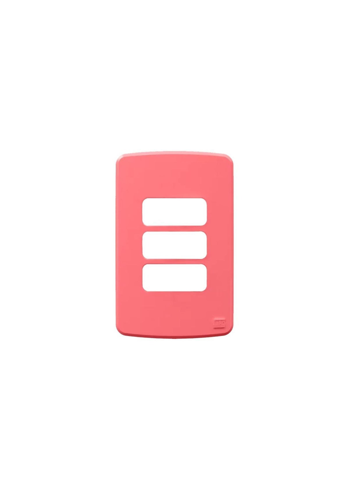 Placa 4X2" 3 Posições Compose Rosa - 13207605