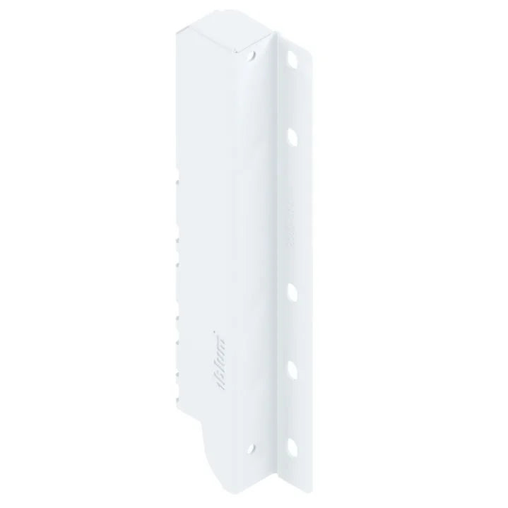 Adaptador Traseiro Alto para Gaveta Tandembox Alta - Branco - Lado Esquerdo - 01 unidade - Corrediças