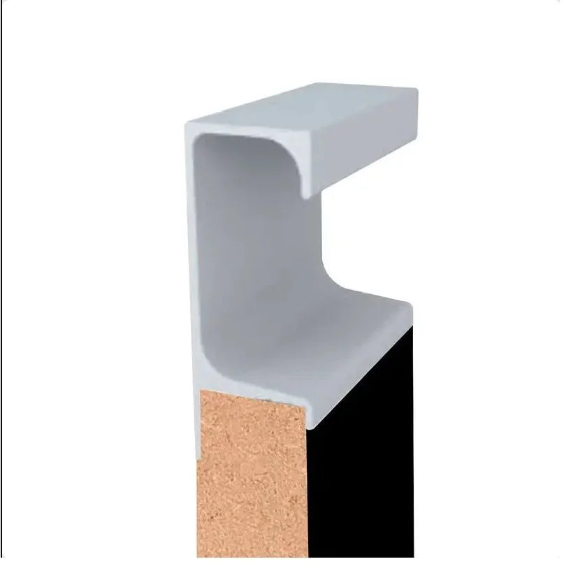 Puxador Gola | RM-086 | Supra Natural | Para 18mm | Barra 3 Metros - Puxadores