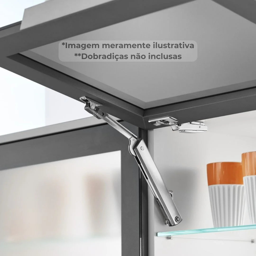 Articulador Unilaretal Aventos Blum HK-XS | Para Tip-On | 20K1300T - Articuladores