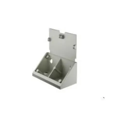 Cantoneira Plástica 4 Furos C/ Tampa Fixa - Branco - 90602328 - Fixadores