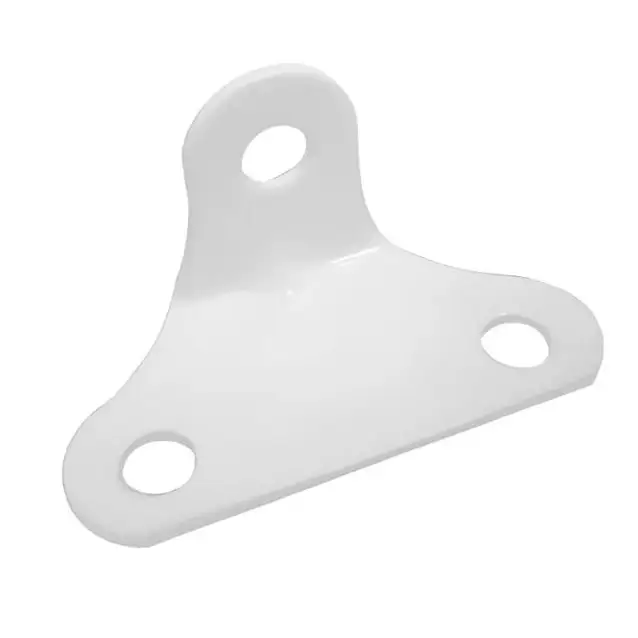 Cantoneira Universal Branca 03 Furos 1,9mm - Unidade - Fixadores