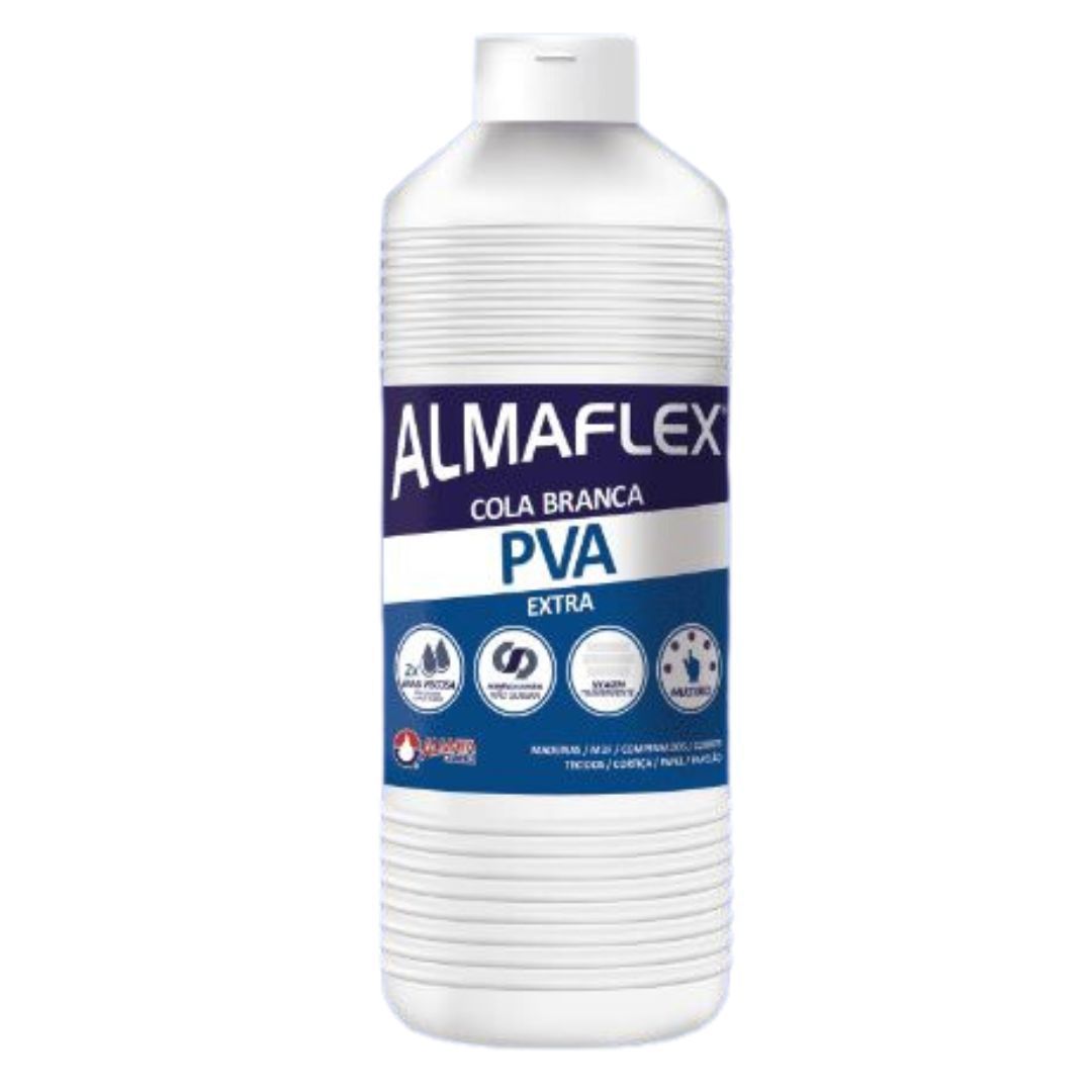 Cola PVA Extra Almaflex 813 - 01kg - 01 Unidade - Sem Categoria