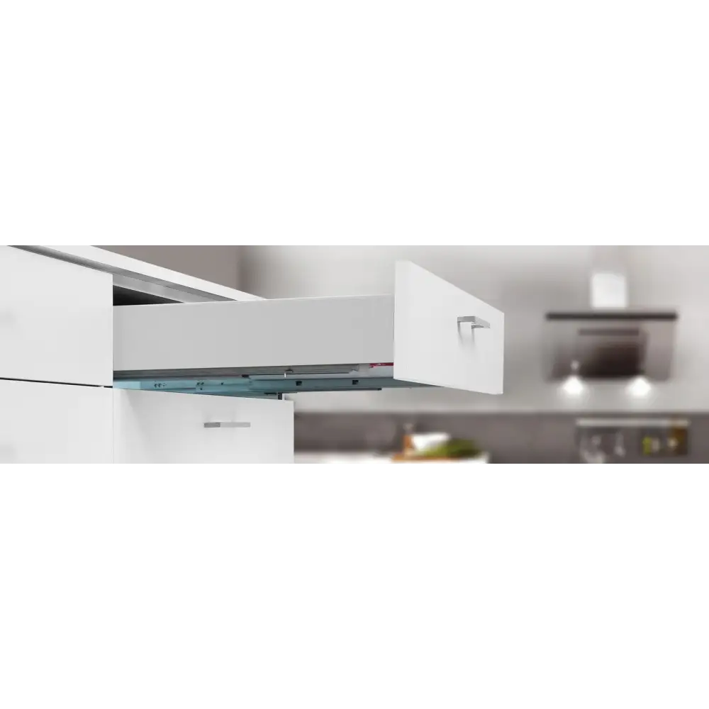 Corrediça FGVTN Oculta 500mm | Extensão Parcial | Amortecimento Slowmotion e Acoplamento - Corrediças