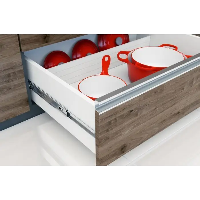 Corrediça Steel 350mm - 55,5kg - Metalnox - ´Par - Corrediças