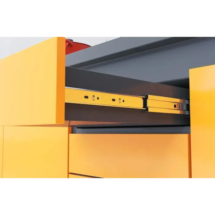 Corrediça Telescópica Push Open 400m | Abertura por Toque | Metalnox - Corrediças