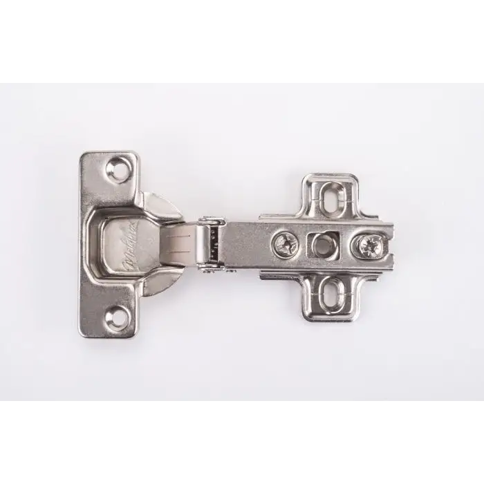 Dobradiça Curva 110° | Slide On Encaixe Fácil | Two Way | Metalnox - Dobradiças