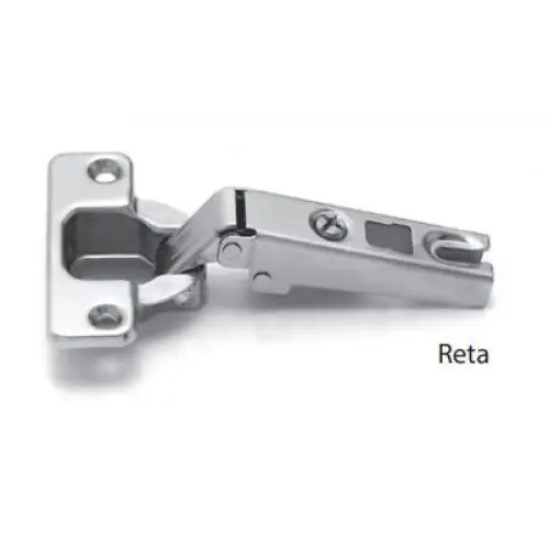 Dobradiça Reta 110° MS15 | Com Calço Completo | FGVTN - Dobradiças