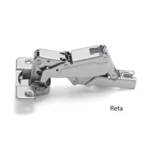 Dobradiça Reta 175° M | Slide On Engate Fácil | FGVTN - Dobradiças