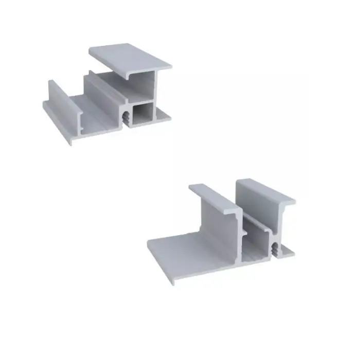 KIT TRILHO ALUMÍNIO SUPERIOR E INFERIOR SUPREMO RM-269/270 - BARRA 3 METROS - Perfis