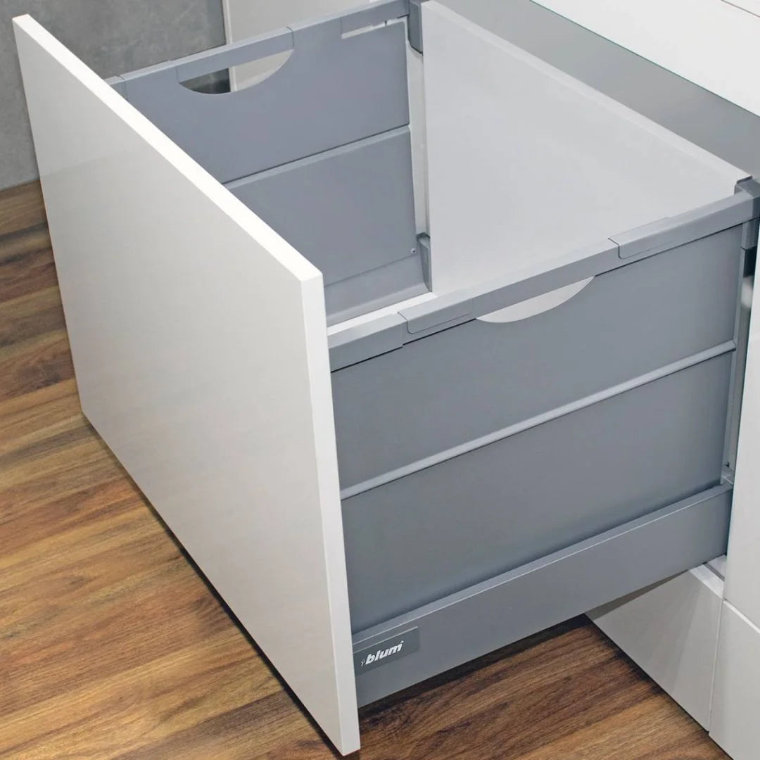 Boxside Tulha Duplo para Lateral Tandembox de 500mm | Cinza | Blum BLUM
