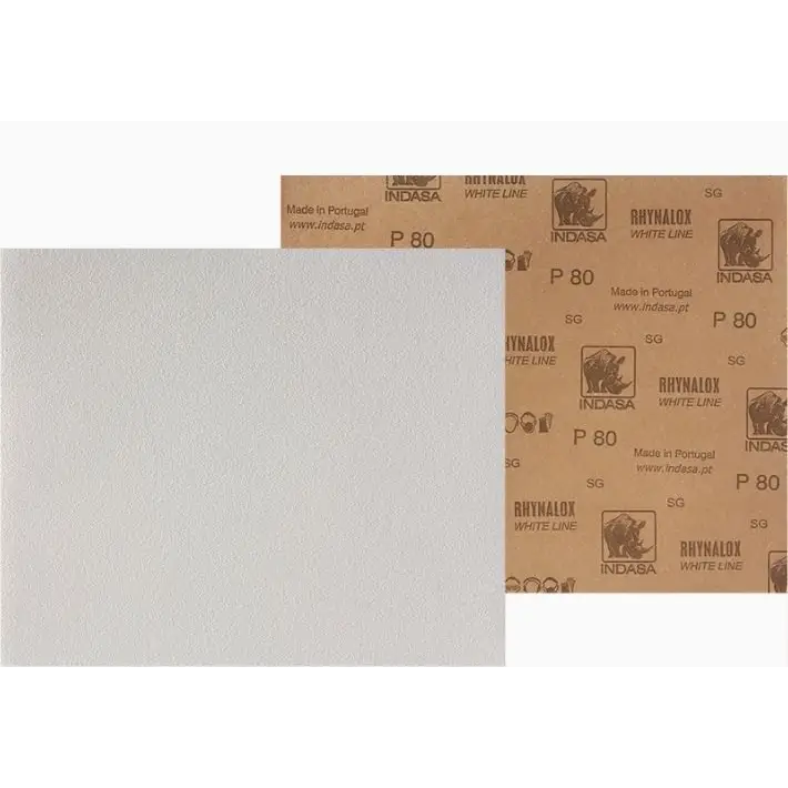 Lixa para Madeira #P100 - 230x280 Rhynalox White - Indasa - Unidade - Lixas