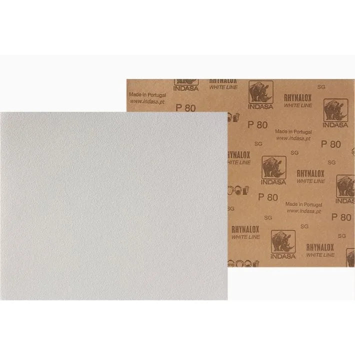 LIXA PARA MADEIRA #P60 - 230X280 RHYNALOX WHITE - Lixas