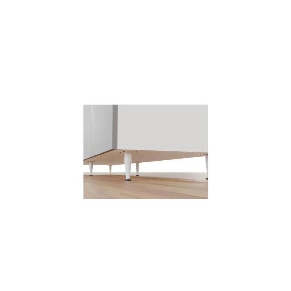 Pé Conico Branco 10mm - 22843 METALNOX