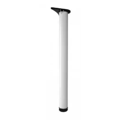 PÉ DE MESA TN 60x730 BRANCO - CX/4UN - 8G127TN04730204 - Pés e Rodízios