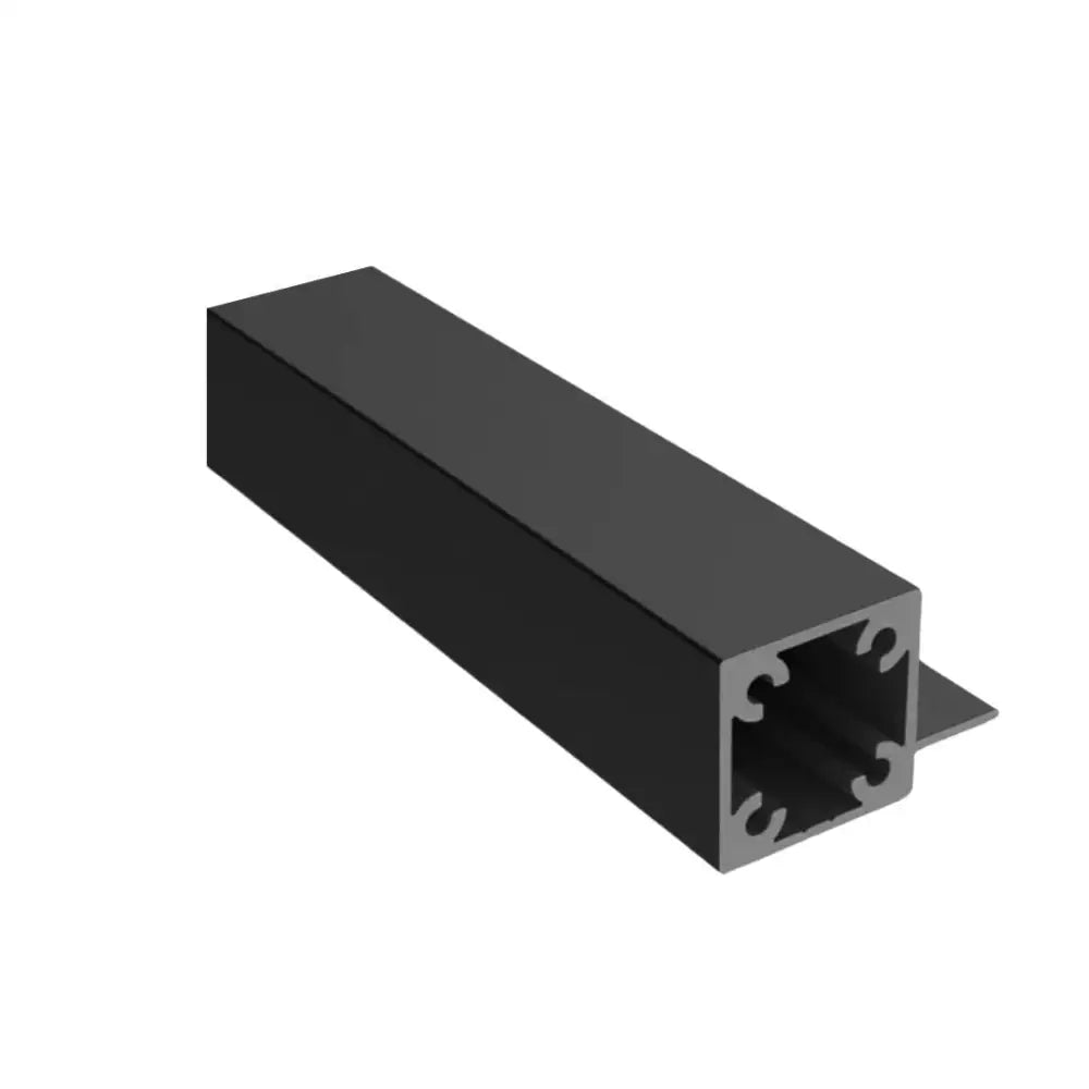 Perfil Alumínio Link 1 Aba | RM-284 | Anodizado Preto | 3 Metros - Perfis