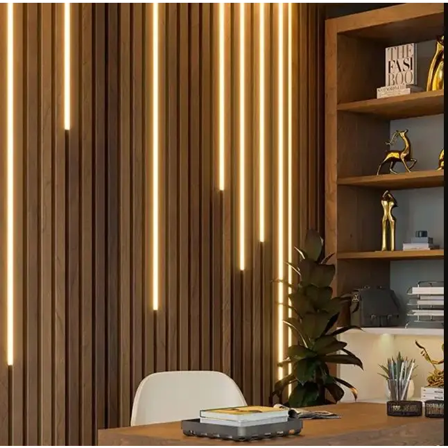 Perfil Canaleta para LED Sobreposto | RM-329 | Champagne Claro | 3 Metros - Perfis