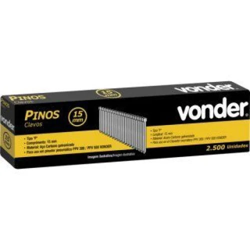 Pino 15mm Ppv 15 Cx 2.500Un Vonder - 28.98.000.015 OSTEN
