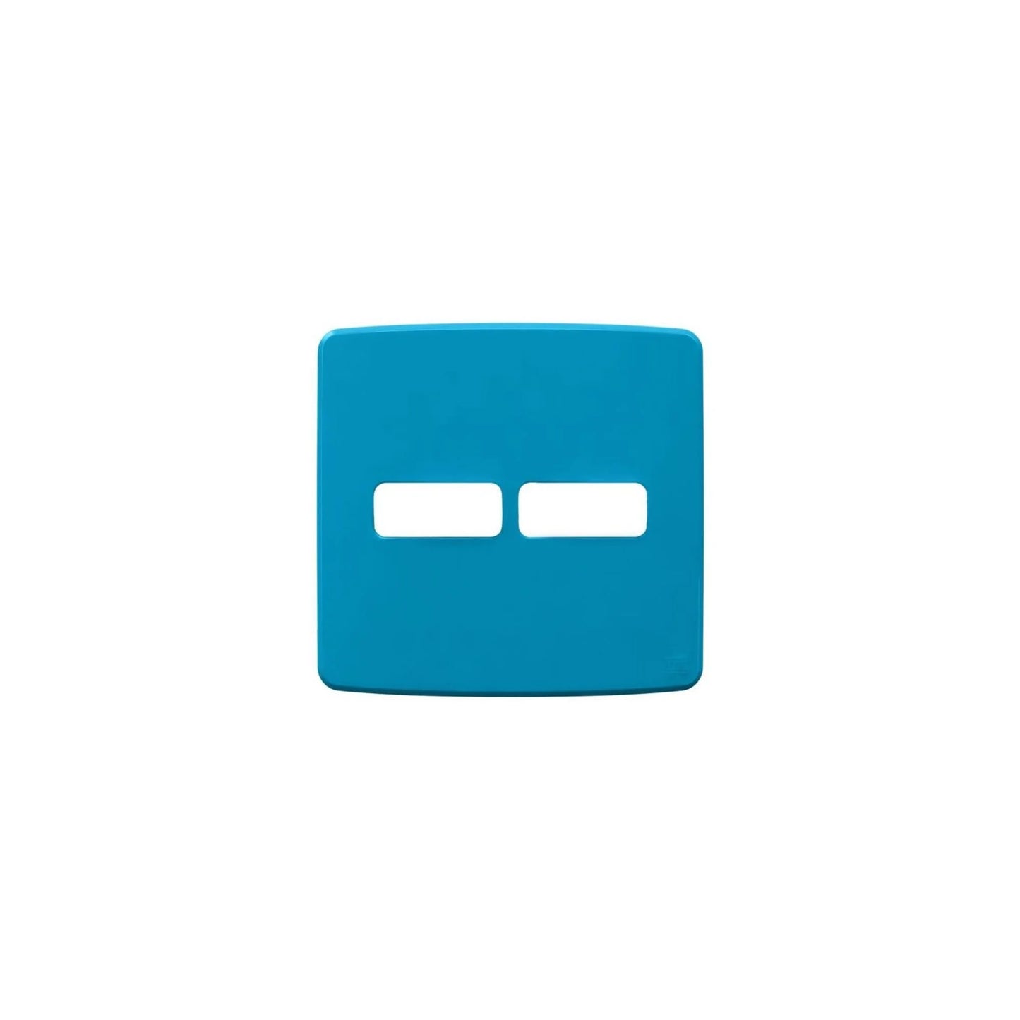 Placa 4X4" 2 Posições (1+1) Compose azul - 13207694 WEG
