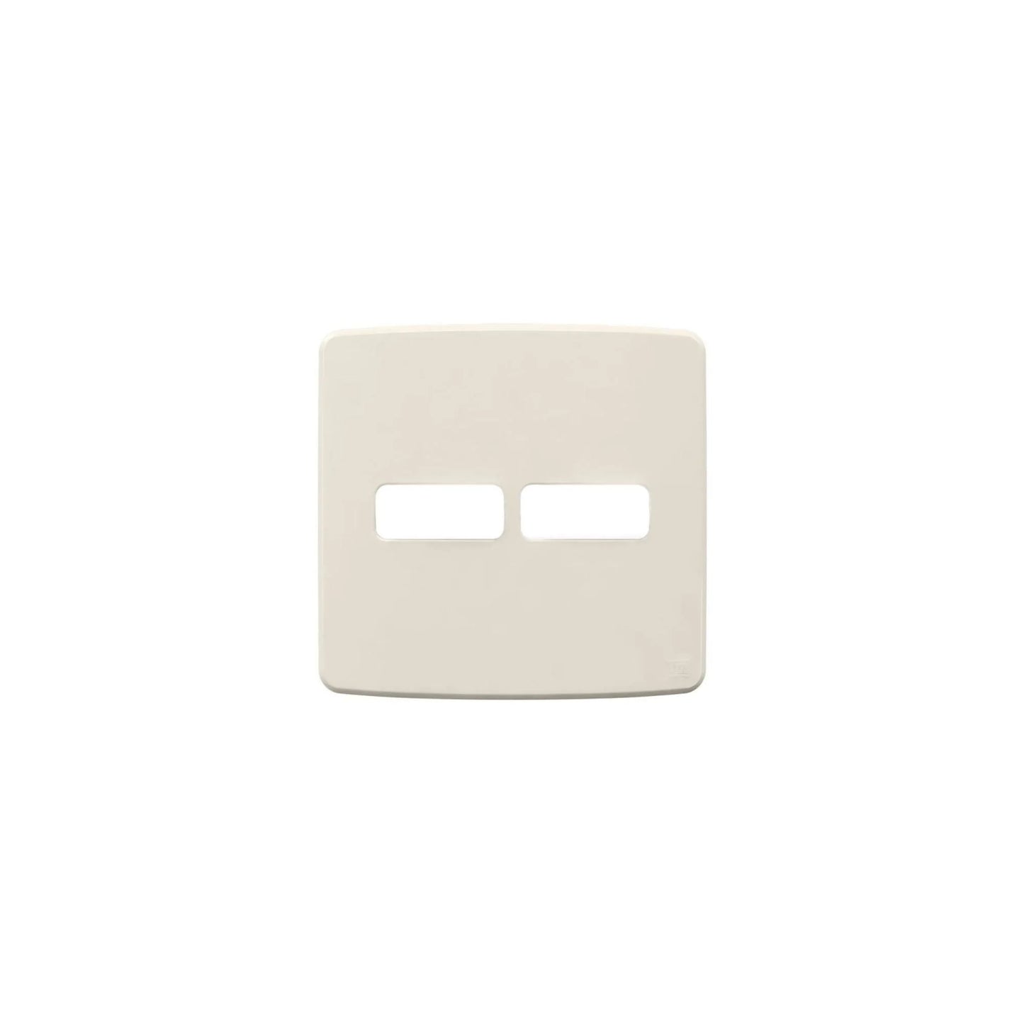 Placa 4X4" 2 Posições (1+1) Compose Marfim - 13207694 WEG