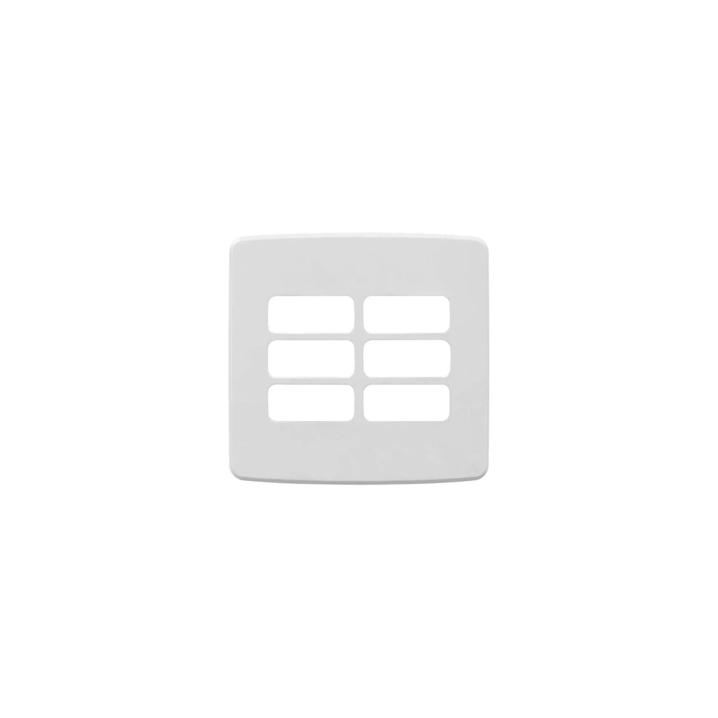 Placa 4X4" 6 Posições Compose Branco- 13208264 WEG