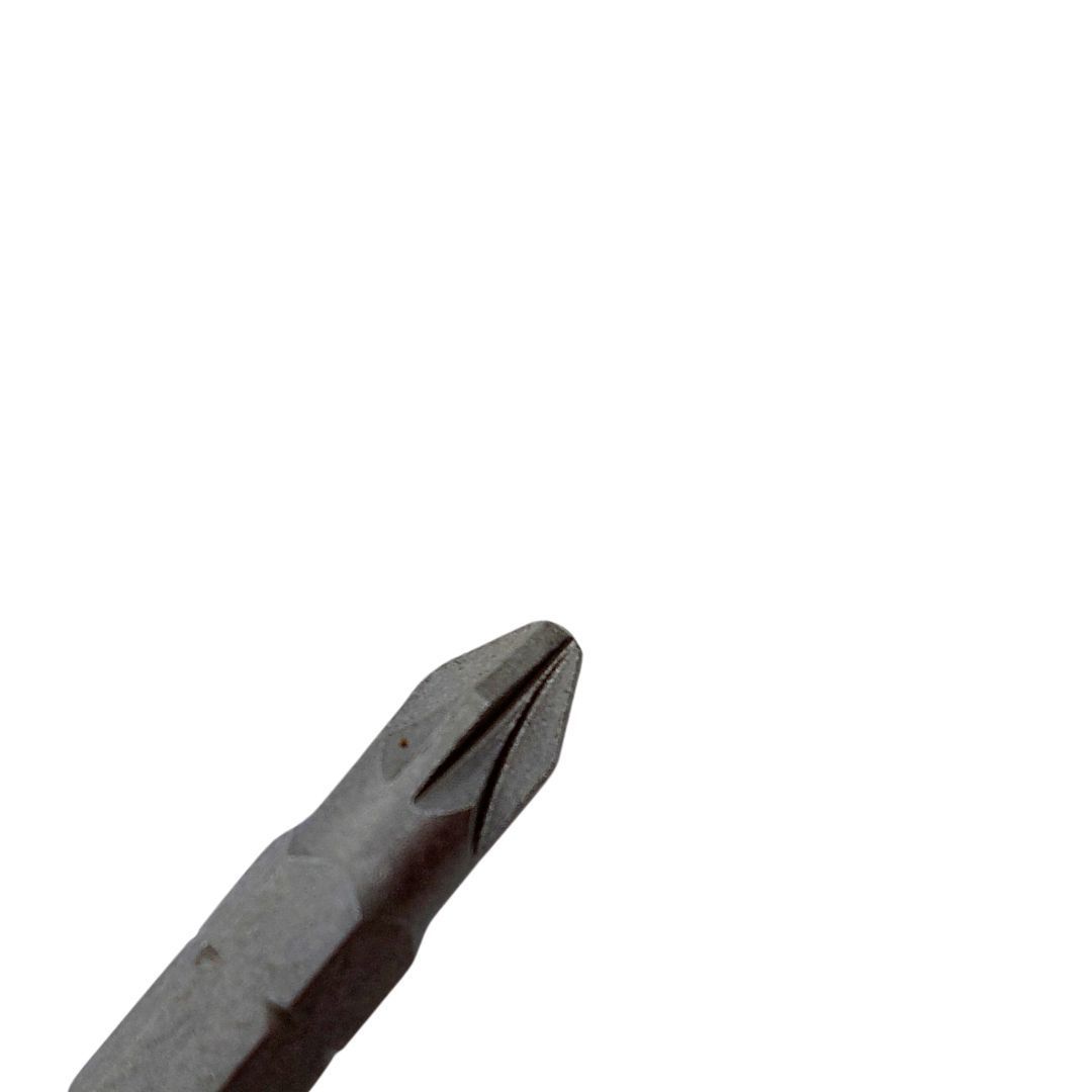 Ponteira Pozidrive Chave 2 - 1/4’’x25mm Polido - Pacote Com 10 | Ciser - Ponteiras