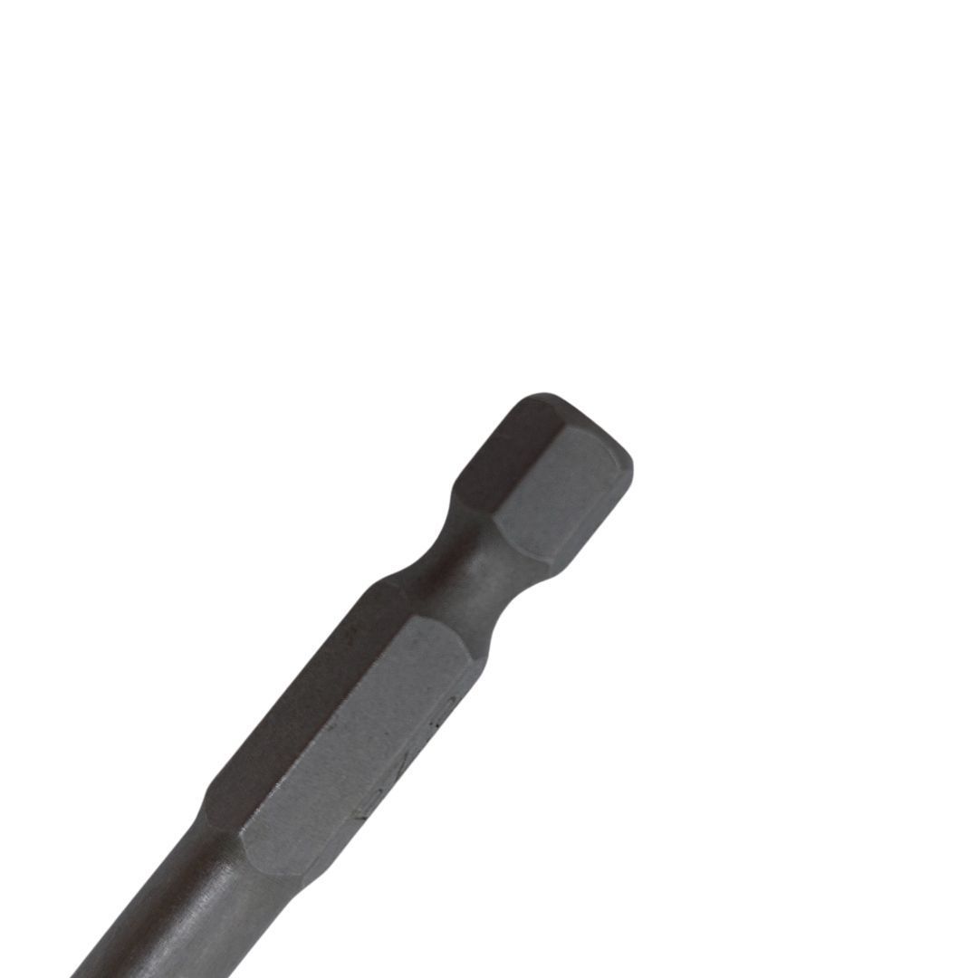 Ponteira Pozidrive Chave 2 - 1/4’’x50mm Polido - Pacote Com 10 | Ciser - Ponteiras