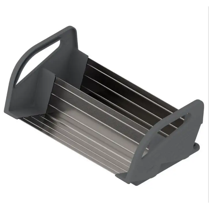 PORTA-CONDIMENTOS ORGA-LINE 400MM - INOX ESC. LAQUEADO - 01 UNIDADE - Utensílios e Organizadores