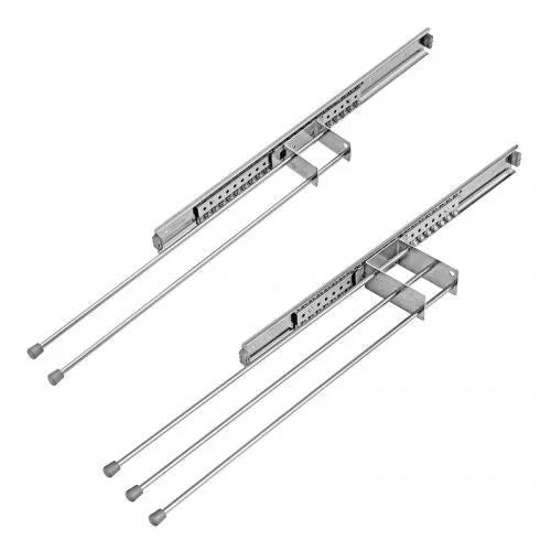 Porta-Panos Deslizante TTS 40/202 Alum. Fosco - 02 Varetas - FGVTN - Acessórios