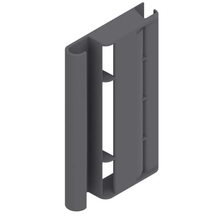 Puxador p/ Gaveta Alta Tandembox Interna - Cinza - 01 Unidade - Acessórios