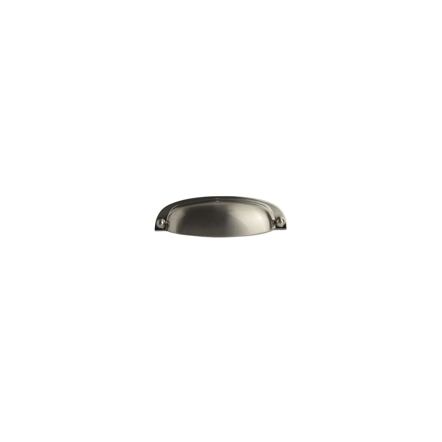 Puxador Concha Stilo 96mm | Niquelado Escovado GRUPPA