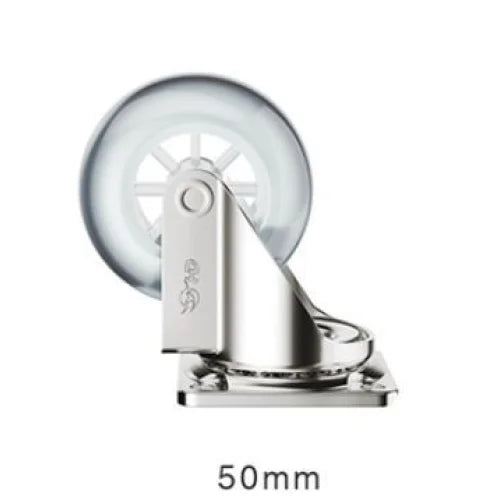 Rodízios de Gel Suaves para Ambientes Internos com Freio Opcional - Sem Categoria