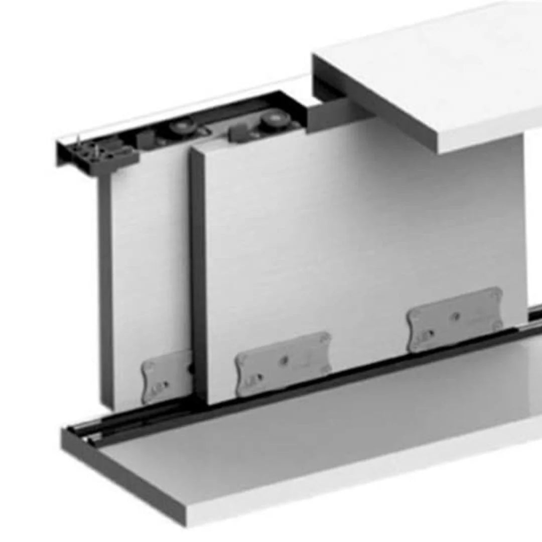 Sistema Para Porta de Correr RO-47 + Guia Universal 4025 | 60Kg - Sistemas Deslizantes