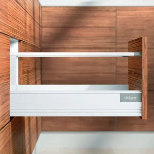 Suporte Reling para Gaveta Tandembox Plus 650mm - Branco - 01 Unidade - Corrediças