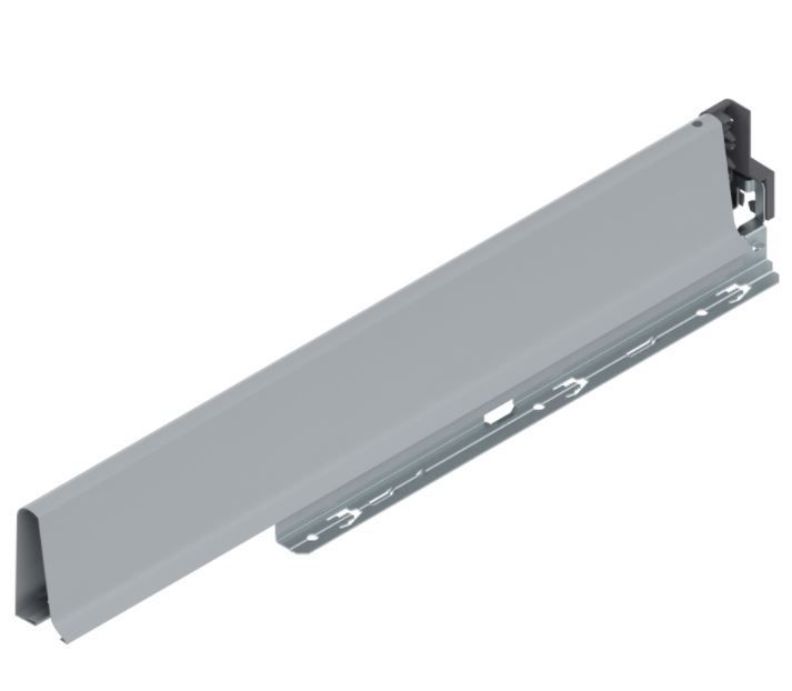 Tandembox Lateral Esquerda p/ Pia (Vão cuba) 500MM - Cinza - 01 Unidade - Sem Categoria