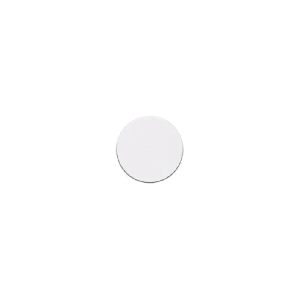 Tapa Furos Adesivo Lacca AD | Branco Neve | 19mm | Cartela com 36 - Tapa Furos