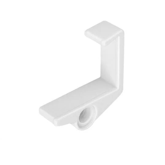 TRAVA PRATELEIRA 18MM BRANCO - 01 UNIDADE - Fixadores