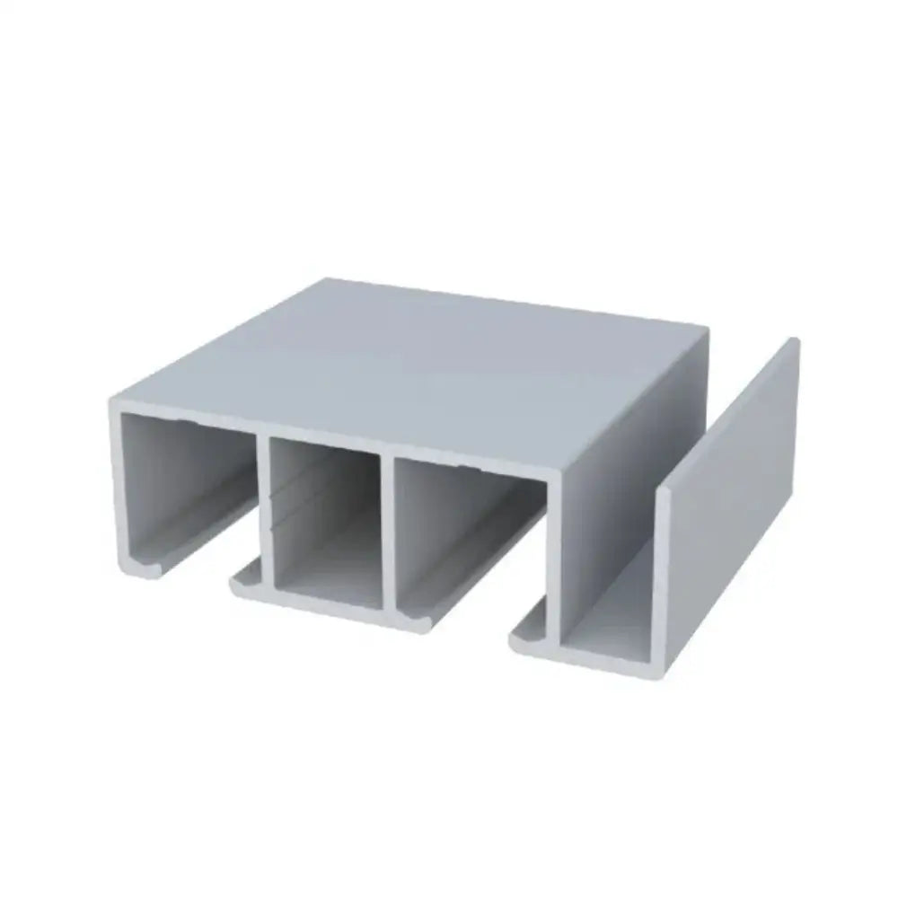 Trilho Alumínio Duplo | RM-199 | Para Sistema Deslizante MULTI | Barra 3 Metros - Perfis