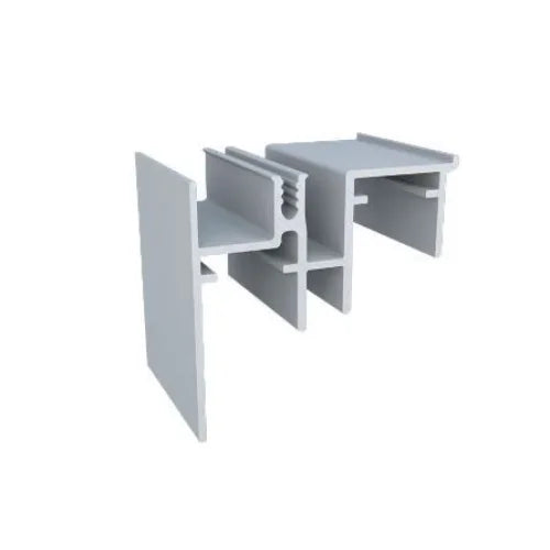 Trilho Alumínio Inferior RM-006 | Para SS200 | Barra 3 Metros - Perfis