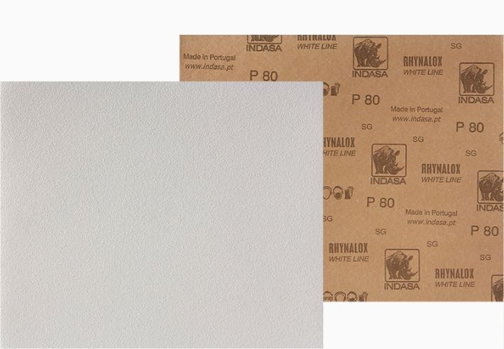 Lixa para Madeira #P100 - 230x280 Rhynalox White - Indasa - Unidade