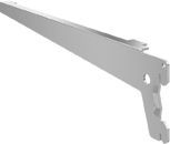 Suporte Aco Cremalheira Versatil Com Aba Esquerda Branco 200mm - 6002190003