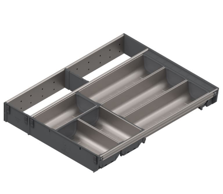 Kit Divisor De Talheres Orga-Line 500x377mm para Gaveta Tandembox (Preenchimento Parcial)