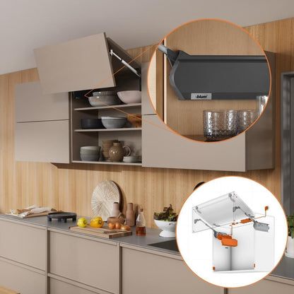 Kit Aventos HF com Servo-Drive | Altura 760 - 1040mm (AC.28+BC.39) | Blum