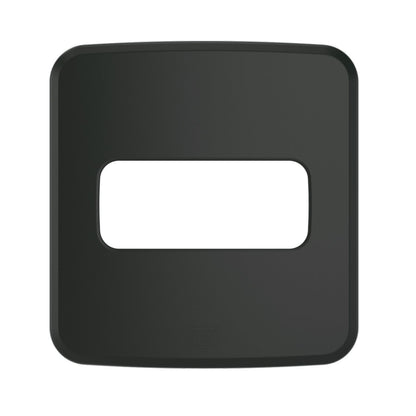 Placa Para Tomada/Interruptor 1 Poisção Preto - Embutir - 13668705