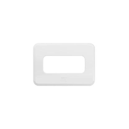 Miniplaca Para Interruptor 1 Posição Branco Embutir